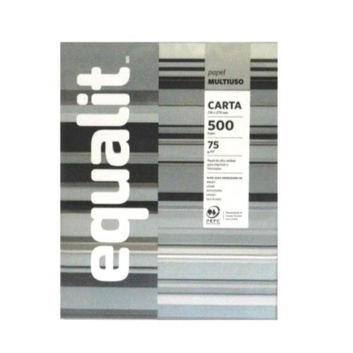 21283.jpg RESMA FOTOC CARTA GRIS EQUALIT MULTIPROSITO 75GR (500 H) - Imagen 1