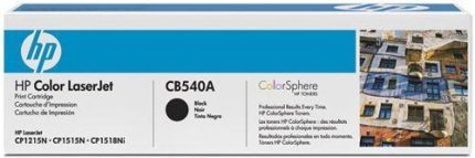 CB540A TONER HP 125A NEGRO CP1215/1312/1515