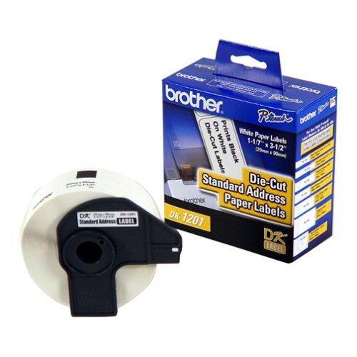 42455.jpg DK1201 ETIQUETA BROTHER 400UN 29MMX90MM QL800/810W/820NBW/1060N - Imagen 1