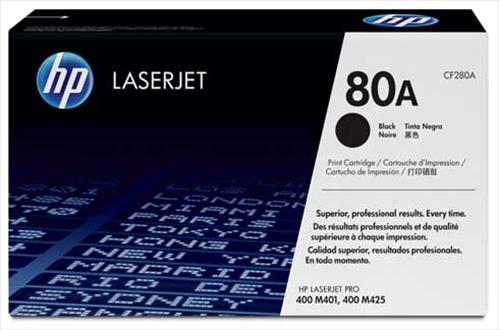51916.jpg CF280A TONER HP 80A NEGRO M401N M425 2700 PAG - Imagen 1