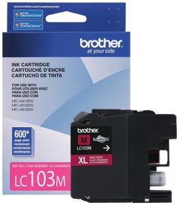 56849.jpg LC103M CARTRIDGE BROTHER MAGENTA 600PAG MFC-J4510-4510-4610DW - Imagen 1