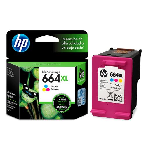 76557.jpg F6V30AL CARTRIDGE HP 664XL COLOR 480PAG 4535 2135 3835 3775 - Imagen 1