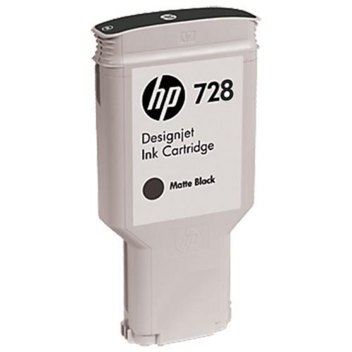 77353.jpg F9J68A CARTRIDGE HP 728 MATTE BLACK 300ML T730 T830 - Imagen 1