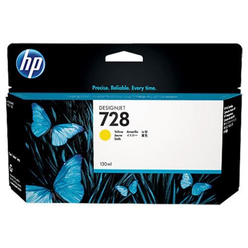 77366.jpg F9J65A CARTRIDGE HP 728 YELLOW 130ML T730 T830 - Imagen 1