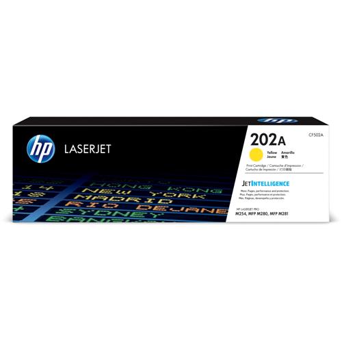 87456.jpg CF502A TONER HP 202A YELLOW 1300PAG M254 M281 - Imagen 1