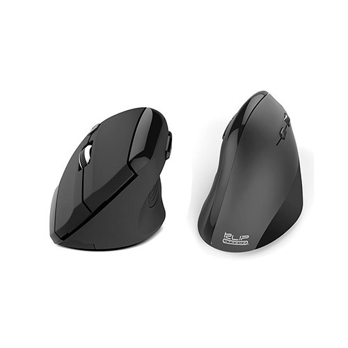 88271.jpg KMW-390 - KlipX mouse vertical inalabrico 2.4 Ghz negro hasta 1600 DPI - Imagen 1