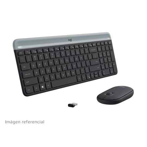 99854.jpg 920-009266 KIT INALAMBRICO MK470 LOGITECH COMPACTO/SILENCIOSO/ 2.4Ghz - Imagen 1