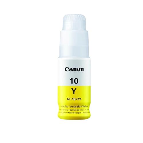 99925.jpg GI-10Y TINTA CANON YELLOW 70ML G5010 G6010 3393C001 - Imagen 1