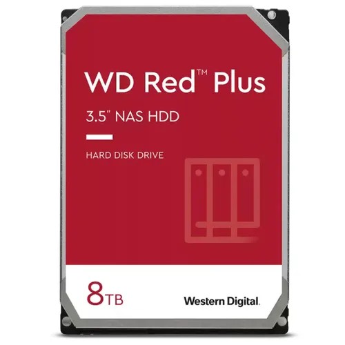 110471.jpg WD80EFPX DISCO DURO WD RED PLUS 8TB 256MB 5640RPM SERIAL ATA - Imagen 1