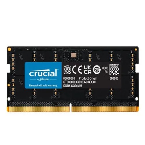 113364.jpg CT32G56C46S5 MODULO RAM MICRON PARA PORTATIL-32GB DDR5-5600/PC5 - Imagen 1