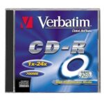 CD-R VERBATIM 700MB 80MIN 52X SLIM (94776)