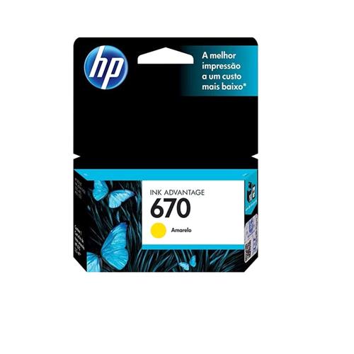 52013.jpg CZ116A CARTRIDGE HP 670 YELLOW 300 PAG 3525 5525 4615 - Imagen 1