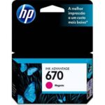 CZ115A CARTRIDGE HP 670 MAGENTA 300 PAG 3525 5525 4615