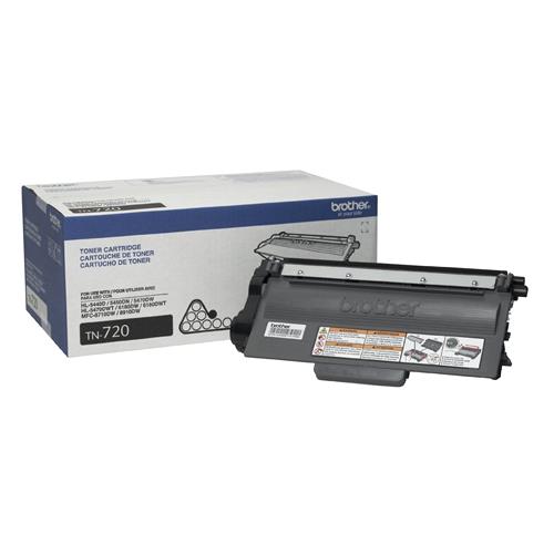 55913.jpg TN720 TONER BROTHER NEGRO 3000 PGS. 8110/8155/8910 HL5450 8510/6180DW 8710DW - Imagen 1