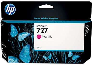58031.jpg B3P20A CARTRIDGE HP 727 MAGENTA 130ML T1500 1530 920 930 2530 - Imagen 1