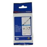 BROTHER HSE231 Heat Shrink Tape Black on White 1.5m x 12mm