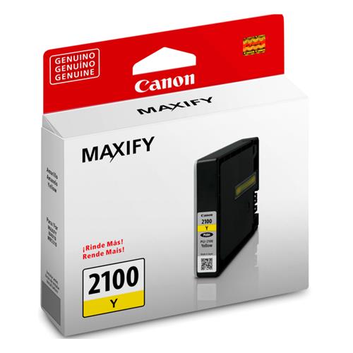 76102.jpg PGI-2100XL CARTRIDGE CANON AMARILLO MB2020 MB2320 9282B001 - Imagen 1