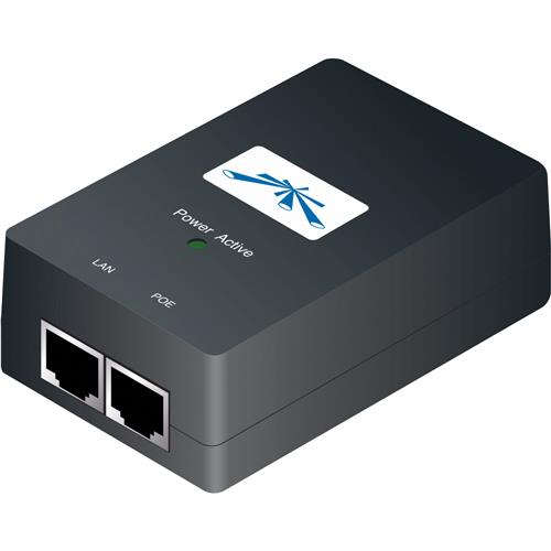 80926.jpg POE-48-24W - UBQ Inyector Ethernet PoE 48 24 Watt 48VDC 0.5A - Imagen 1