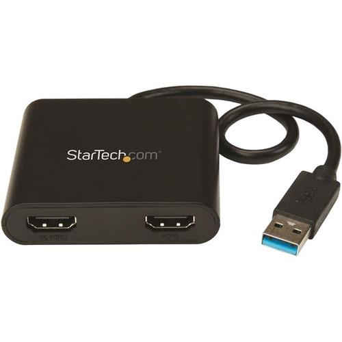 91287.jpg USB32HD2 - STARTECH Adaptador Grfico Externo USB 3.0 a 2 Puertos HDMI 4K - Adap - Imagen 1