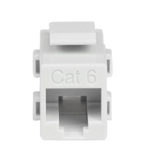 92441-1.jpeg C6KEYCOUPLWH - Startech Acoplador Keystone de Cable de Red Ethernet Cat6 RJ45 - - Imagen 1