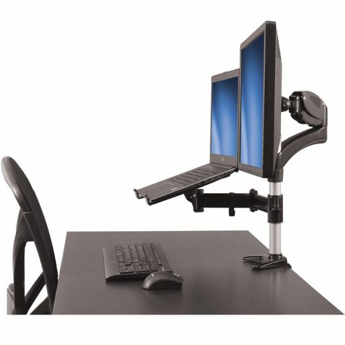 92873-1.jpeg ARMUNONB - Startech Brazo para un Monitor - Base para computador Porttil con Aj - Imagen 1