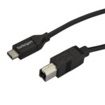 USB2CB1M - Startech Cable USB Type-C de 1m - USB 2.0 Tipo B a USB-C