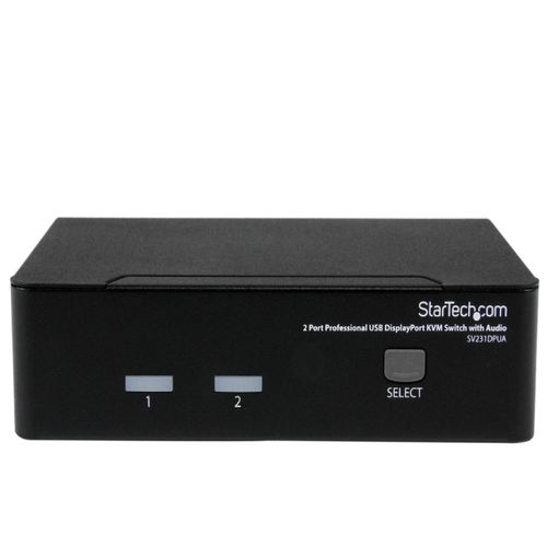 94002-1.jpeg SV231DPUA - Startech Conmutador Switch Profesional KVM 2 Puertos Vídeo DisplayPo - Imagen 1