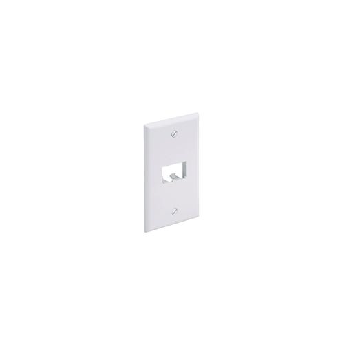 100341.jpg CFP2WH - PANDUIT FACEPLATE 2 PUERTOS BLANCO - Imagen 1