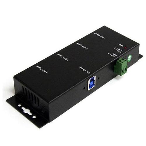 102196-1.jpeg ST4300USBM - Startech Concentrador Industrial USB 3.0 SuperSpeed de 4 Puertos - - Imagen 1