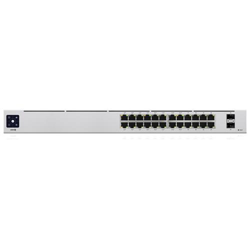 102444.jpg USW-24-POE - UBQ USW-24-POE Switch L2 PoE 24xGigE 16XPOE 2XSFP - Imagen 1
