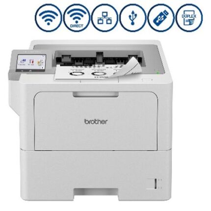 IMPRESORA BROTHER HL-L6415DW LÁSER BLANCO Y NEGRO 52 PÁGINAS POR MINUTO,DUPLEX,ETHERNET,WI-FI, NFC