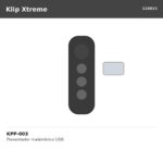 KPP-003 PRESENTADOR KLIPEXTREME INALAMBRICO DONGLE  USB, NEGRO