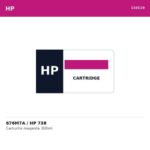 676M7A CARTRIDGE HP738 MAGENTA 300ML
