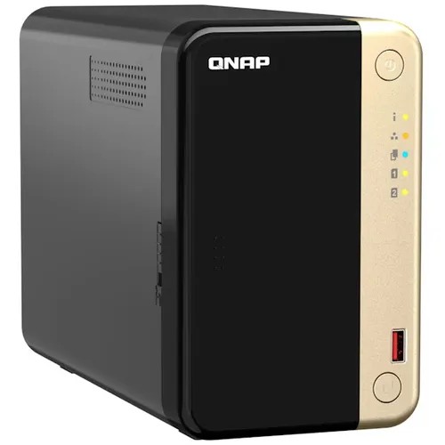 110246.jpg TS-264-8G-US Servidor NAS QNAP TS-264 CELERON N5095, 8GB RAM, 2 BAHIA SATA, ETHE - Imagen 1