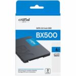 CT4000BX500SSD1 DISCO SSD CRUCIAL BX500 de 4TB 2.5", 3D NAND, hasta 540MB/s