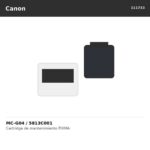 MC-G04 5813C001 CARTRIDGE DE MANTENIMIENTO CANON PIXMA