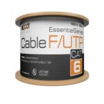AB356NXT37 Nexxt Essential Cat6 F/UTP Cable 4P 23AWG CMX Outdoor 305mBK