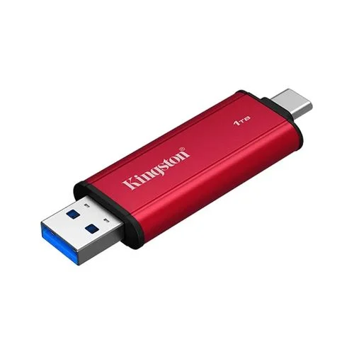 113169 DISCO KINGSTON SSD 1 TB EXTERNO DUAL USB-A/C 1050/950 MB/S RED - Imagen 1