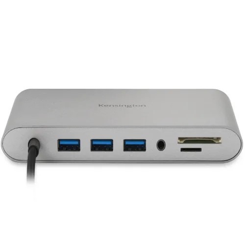 113173.jpg K33853WW KENSINGTON USB TIPO C BASE DE CONEXION 85W USB TIPOC VGA DISPLAYPORT CA - Imagen 1