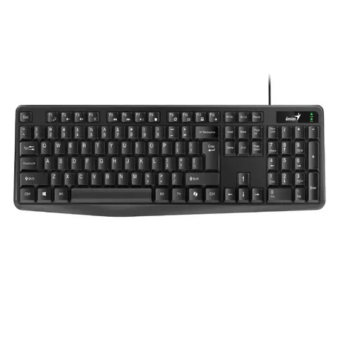 113424.jpg 150GEN09630 TECLADO GENIUS KB-117 USB C/CABLE ANTIDERRAME COPILOT - Imagen 1