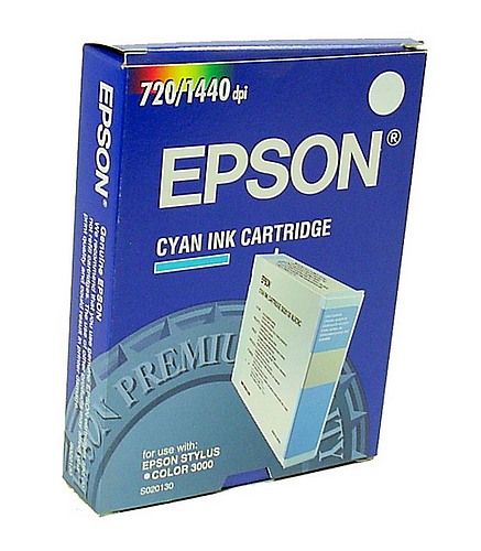 21137.jpg S020130 CARTRIDGE EPSON STYLUS COLOR 3000 AZU - Imagen 1