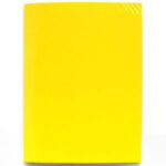CARPETA PLASTIFICADA AMARILLA LISA