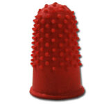 DEDAL DE GOMA N 12 ROJO BOLSA 12 UNIDS