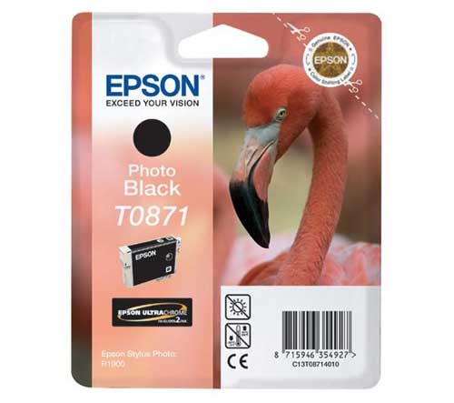 38233.jpg T087120 CARTRIDGE EPSON PHOTO BLACK R1900 - Imagen 1