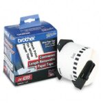 DK4205 CINTA BROTHER 62MM 30.48MTS DESPEG. BLANCO QL800/810W/820NBW/1060N
