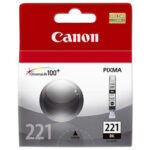 CLI-221BK CARTRIDGE CANON NEGRO IP4700 210 PAG 2946B016