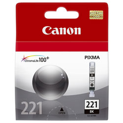 42847.jpg CLI-221BK CARTRIDGE CANON NEGRO IP4700 210 PAG 2946B016 - Imagen 1