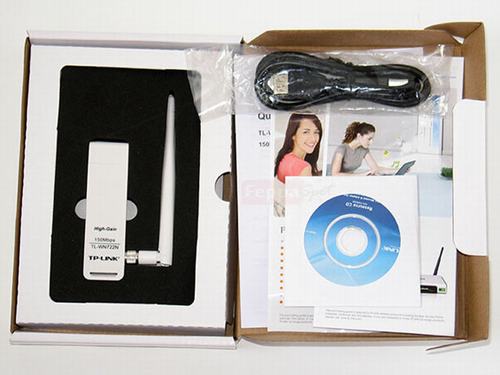 44156.jpg 0180022 - ADAPTADOR TL-WN722N USB 2.0 de 150 Mbps con antena TL-WN722N - Imagen 1