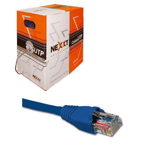 45507.jpg AB360NXT13 CABLE RED NEXXT PATCH CAT5E AZUL 2,1M - Imagen 1