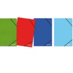 CARPETA CARTERA CON ELASTICO VERDE
